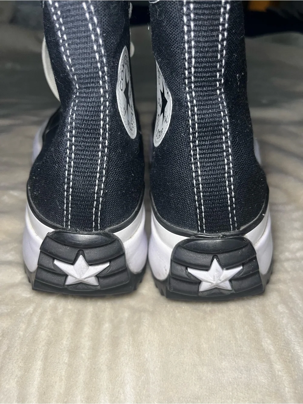 Converse black canvas